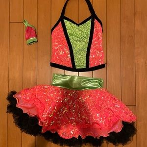 Fun Custom Child Jazz Dance Costume!